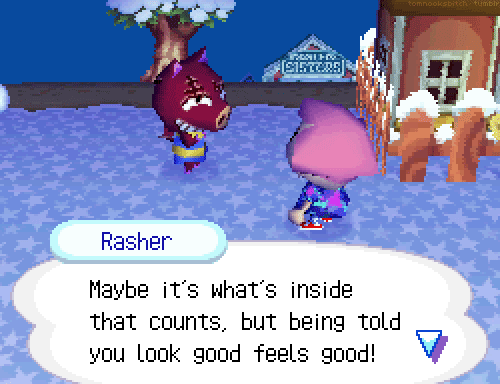 Animal-Crossing — ecto8iologrist: I agree Rasher.
