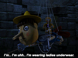 Shrek: Pinocchio I'm Not Wearing Women's Underwear Sticker – Snark Gifts