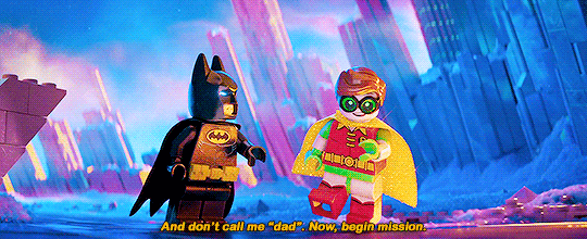 You & Me. Bat & Cat. In the dark. Making sparks. — jokerous: “'Papa' falls  into the 'dad' category.”