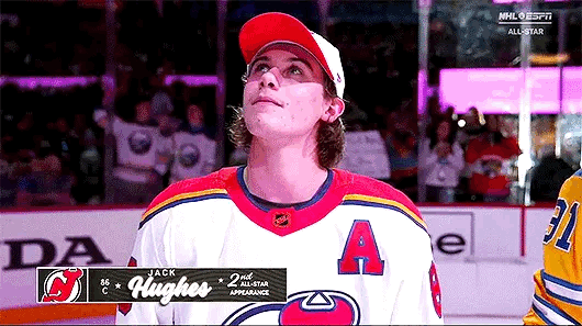 What should Devils fans tell Quinn Hughes if they see him at