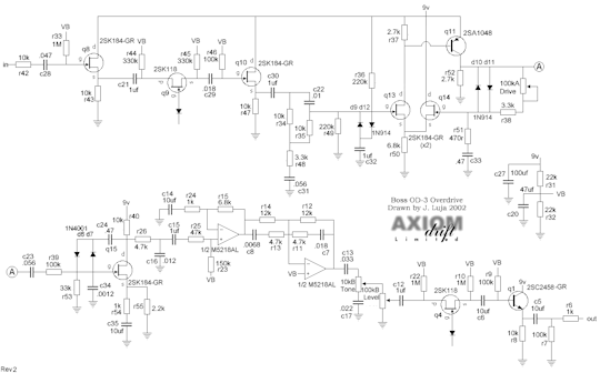 Boss OD-3, repair and a mod. The input jack was broken on this and