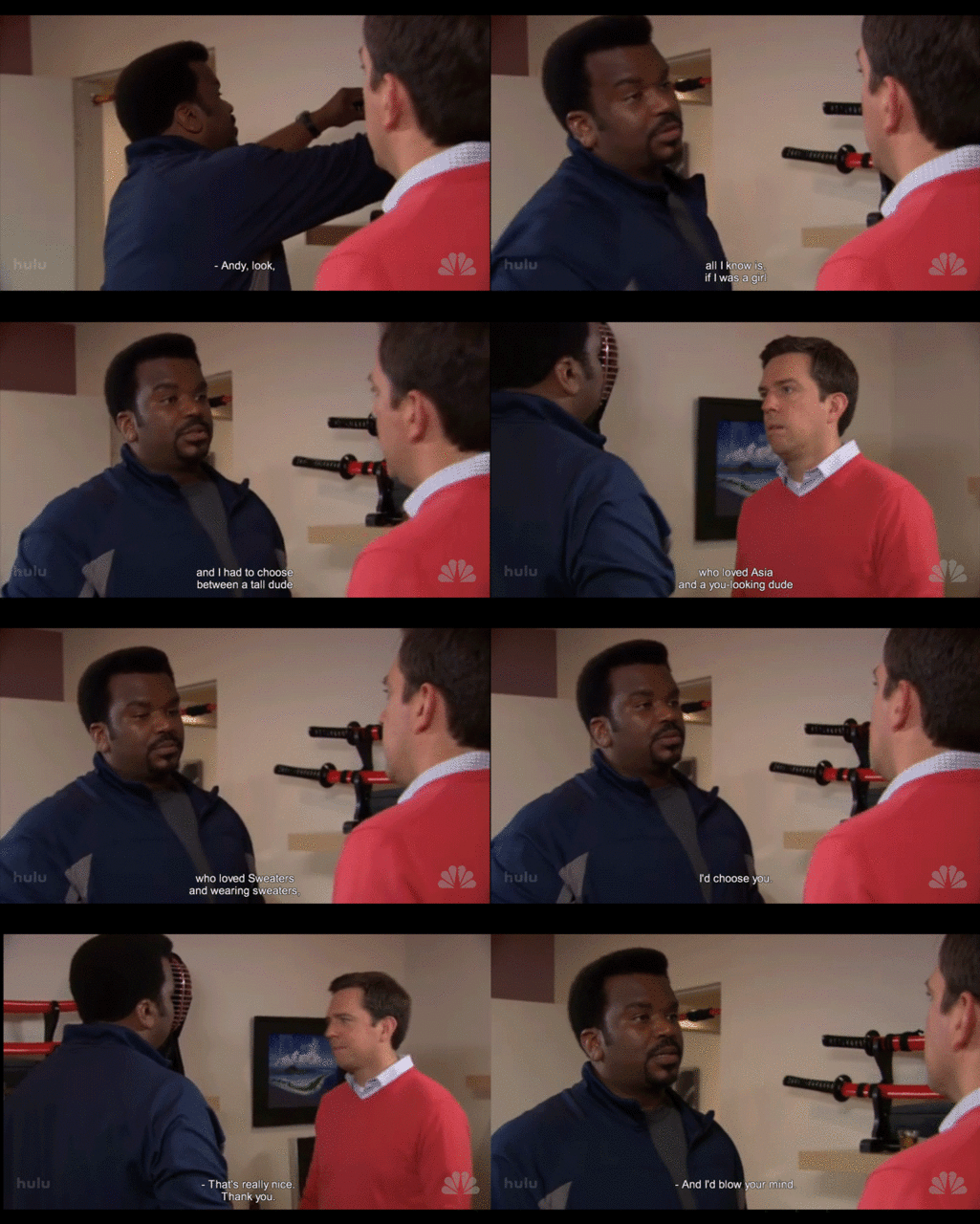 The Office. — Darryl: Andy, look, all I know is, if I was a girl...