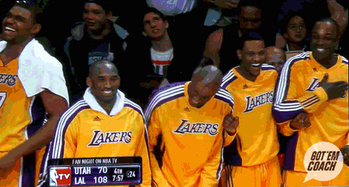 Shannon Brown AMAZING Block & Laker Bench Goin Nuts! 