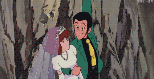 Studio Ghibli Gifs — Lupin III: The Castle of Cagliostro (1979)