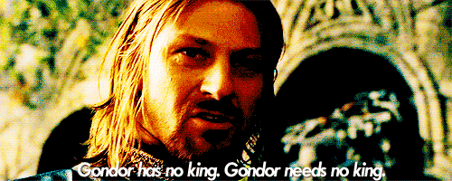 gondor has no king