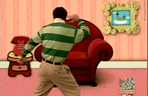 dancing blues clues