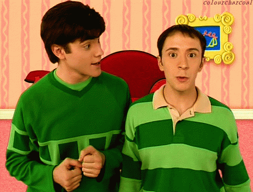 joe blues clues blue shirt