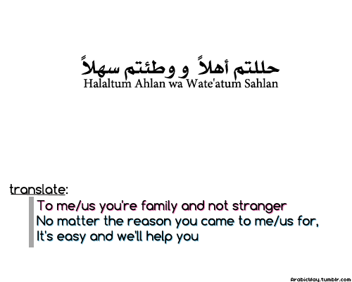 Learn Arabic How To Welcome Someone Ahlan Wa Sahlan أهلا