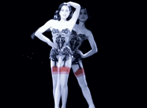 Movie: Dita Von Teese hologram by Musion for Christian Louboutin at the  Design Museum