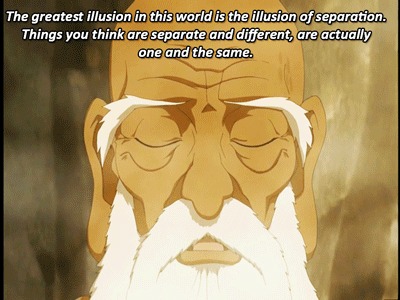 Avatar: The Last Airbender, Guru Pathik online - Hand Drawn Quote - The Greatest Illusion of This World