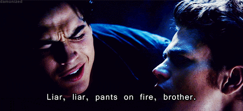 Pick Yourself Up Soldier Themortalchronicles Damon Liar Liar Pants