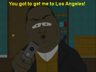 South Park on X:  I'm going going back back to Cali Cali! YO! UH!  #BiggieSmalls #BiggieSmalls  #BiggieSmalls  / X