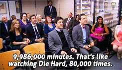 Sometimes you have just to be the boss of dancing — “9,986,000 minutes.  That's how many minutes that...