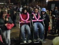 onlylolgifs: roller coaster costume